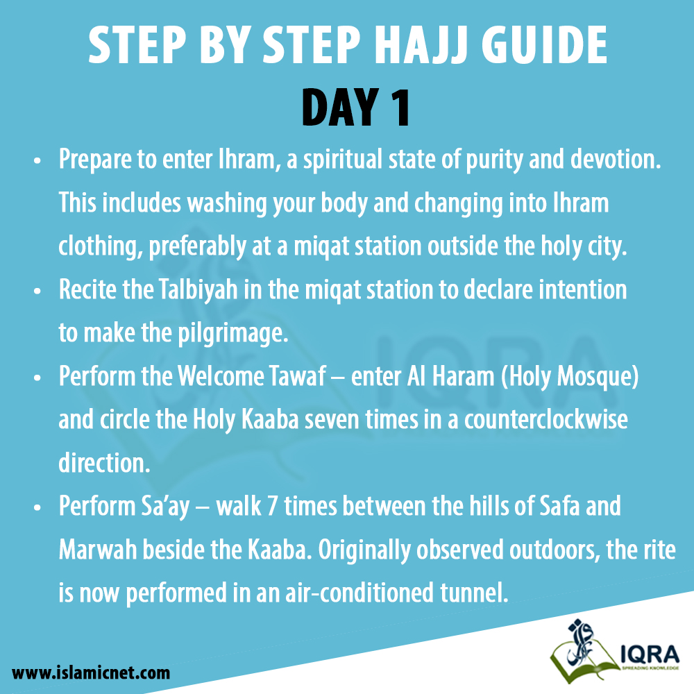 Hajj Day 1