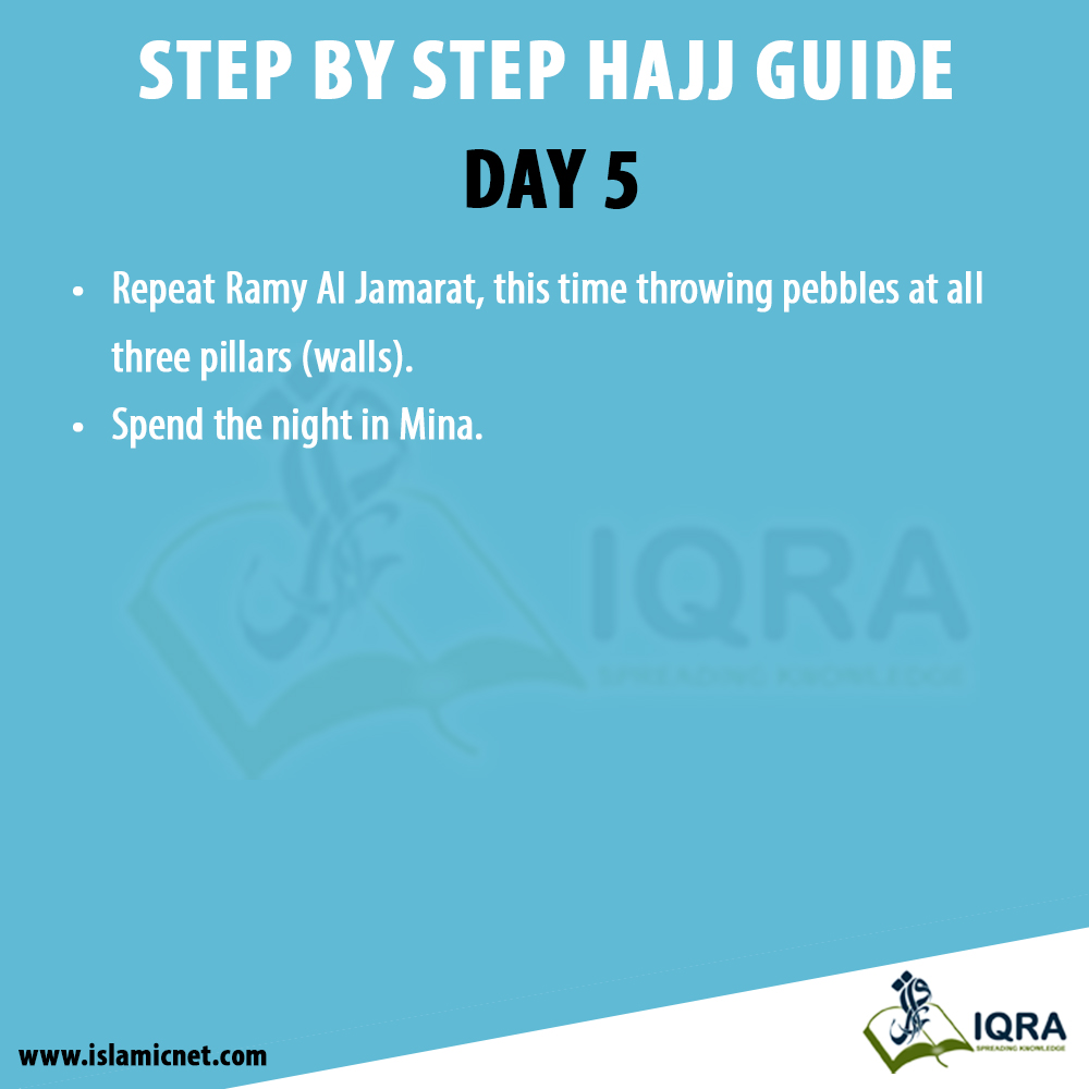 Hajj Day 5